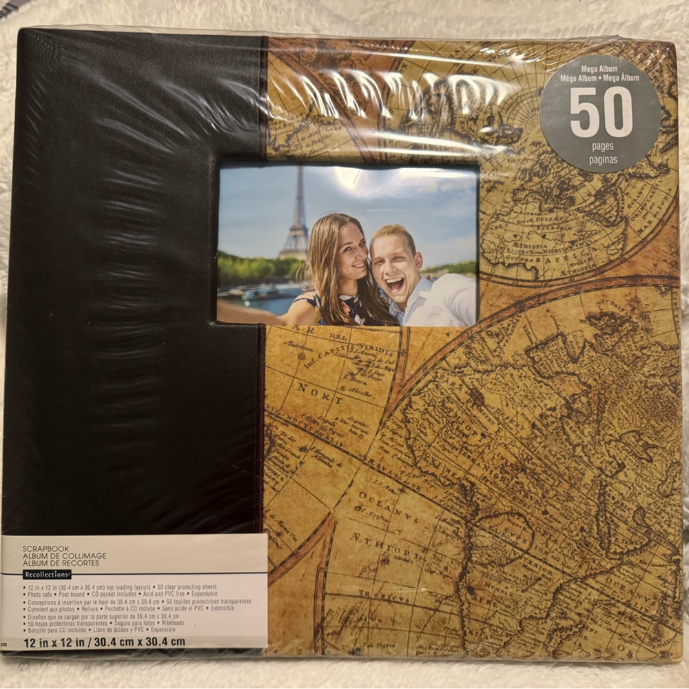 Scrapbook w/ Paper Pad